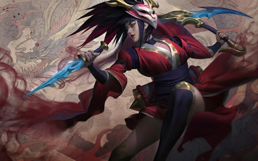 Blood Moon Akali screenshot 1