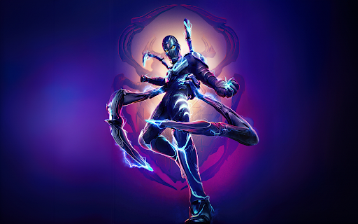 Blue Beetle Browser Theme screenshot 1