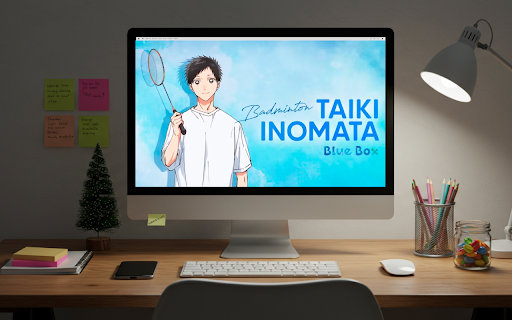 Blue Box Anime Wallpaper New Tab screenshot 1