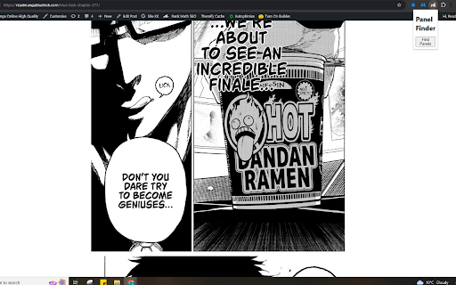 Blue Lock Panel Finder screenshot 1