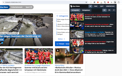 blue News screenshot 1