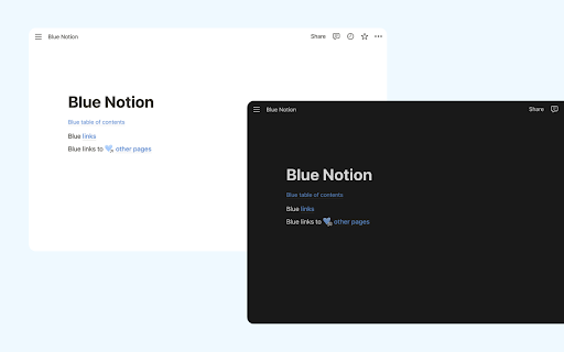 Blue Notion screenshot 1