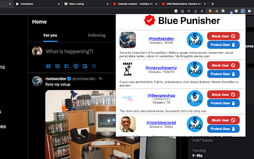 Blue Punisher screenshot 1