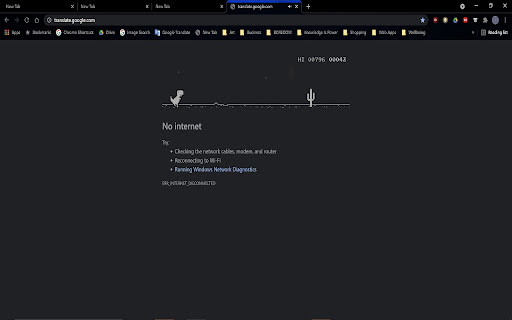Blue Space Sunset Theme screenshot 1