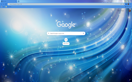Blue Stars HD Wallpaper Theme screenshot 1