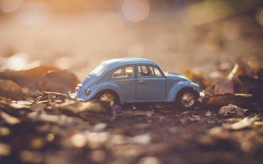 Blue Volkswagen Beetle Die-cast screenshot 1