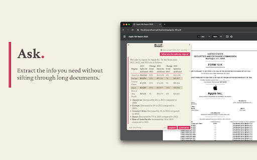 BLUF: Summarize PDF, YouTube & Websites screenshot 1