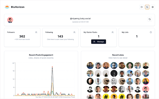 BluHorizon screenshot 1