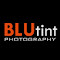 Blutintphotography.com Rainy City B&W logo