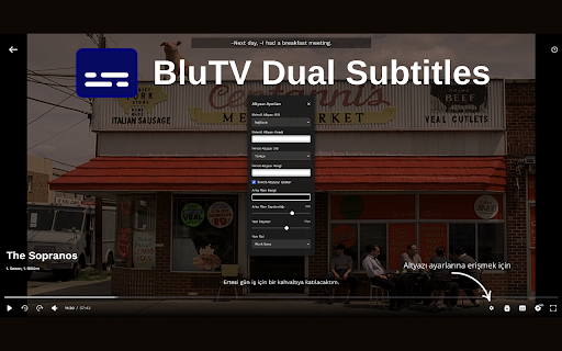 BluTV Dual Subtitles screenshot 1