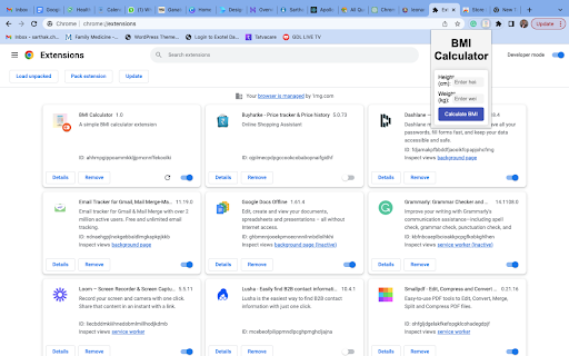 BMI Calculator screenshot 1