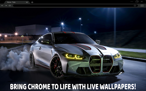BMW M4 CSL Live Wallpaper screenshot 1