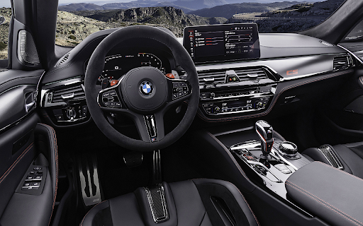 BMW M5 CS Browser Theme screenshot 1