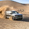 BMW XM and Dust on Desert logo