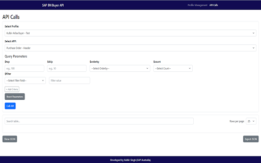 BN Buyer API screenshot 1