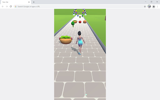 Body Race Fashion Game screenshot 1