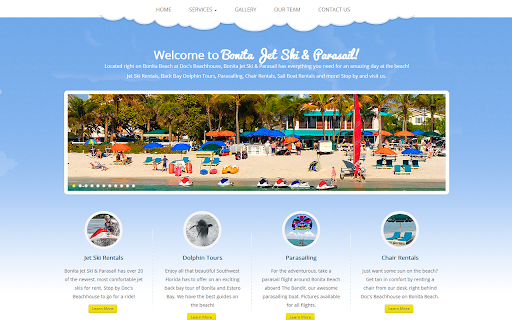 Bonita Jet Ski & Parasail screenshot 1