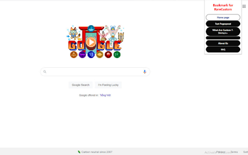 Bookmark for RareCustom site screenshot 1