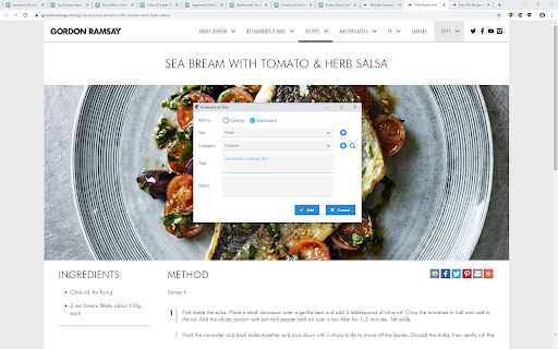 Bookmark Ninja - Bookmark All Tabs screenshot 1