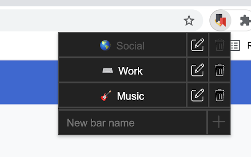 Bookmark Switcher screenshot 1