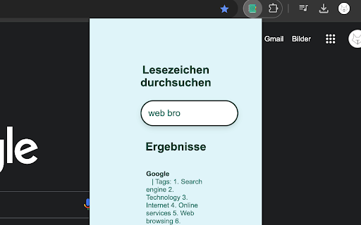Bookmark Tagger with GPT screenshot 1