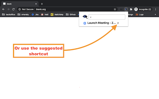 Bookmarks Quick Search screenshot 1