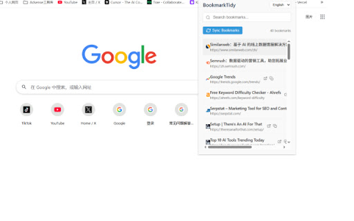 BookmarkTidy screenshot 1