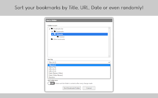 Booksorter screenshot 1