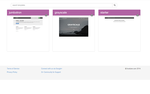 Bootzee Bootstrap and Less Editor screenshot 1