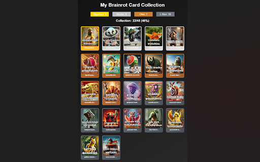 Brainrot Card Collection screenshot 1