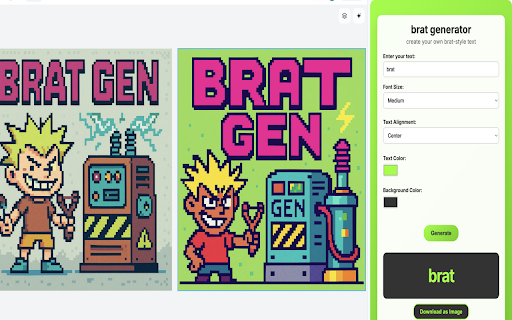Brat Generator screenshot 1