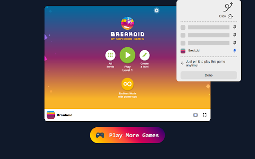 Breakoid Game - Experience a New Twist on Classic Block-Breaking! screenshot 1