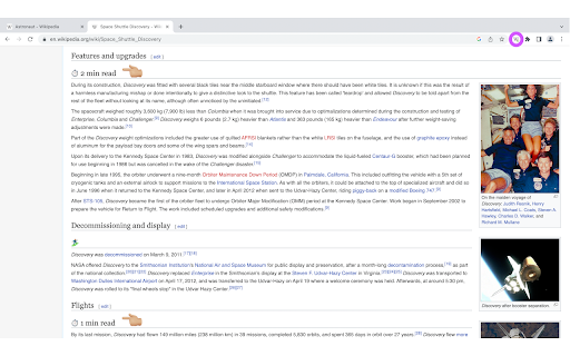 Breeze through Wikipedia screenshot 1