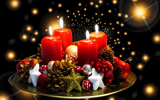 Bright red candles screenshot 1