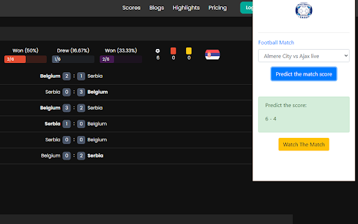 brighton vs bournemouth screenshot 1