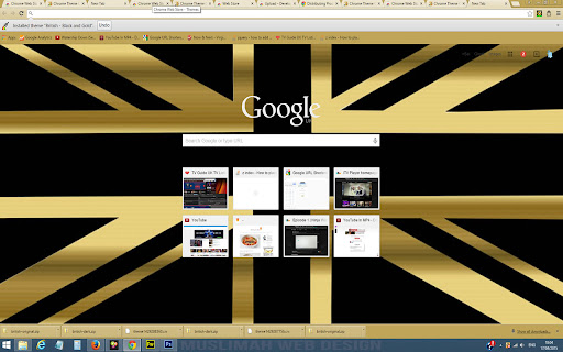 British - Black and Gold screenshot 1