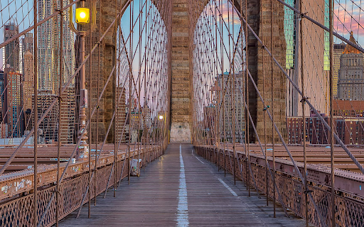 Brooklyn Bridge at Sunset screenshot 1