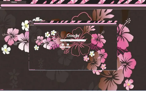 brown hibiscus pink gal screenshot 1