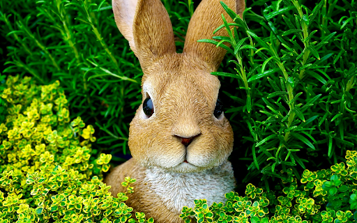 Brown Rabbit Figurine screenshot 1