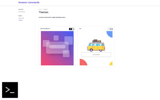Browser Commands screenshot 1