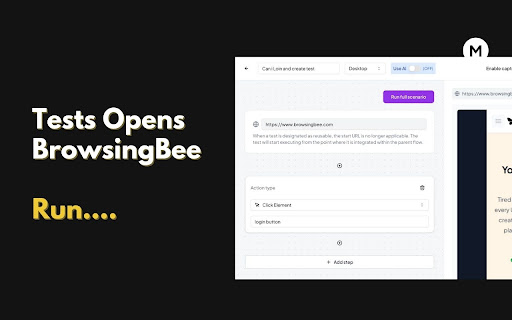 BrowsingBee screenshot 1