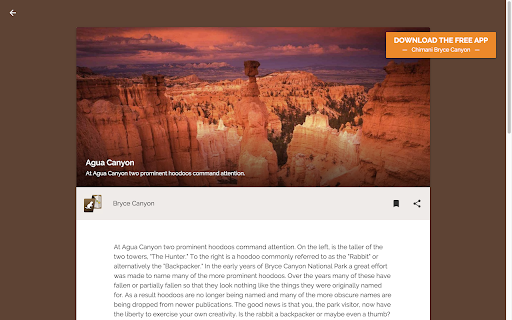 Bryce Canyon Ntl Park: Chimani screenshot 1