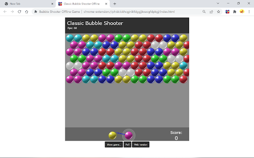 Bubble Shooter Offline Game screenshot 1