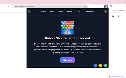 Bubble Shooter Pro Unblocked screenshot 1