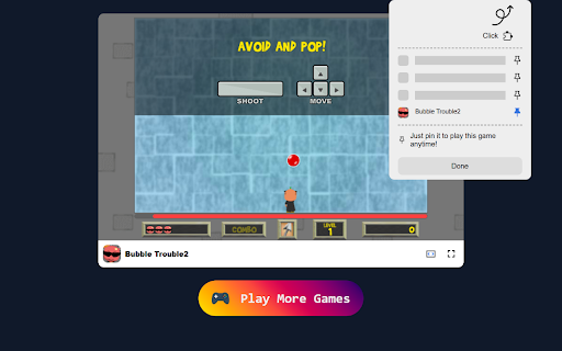 Bubble Trouble 2 Game - Pop Bubbles and Conquer Challenges! screenshot 1