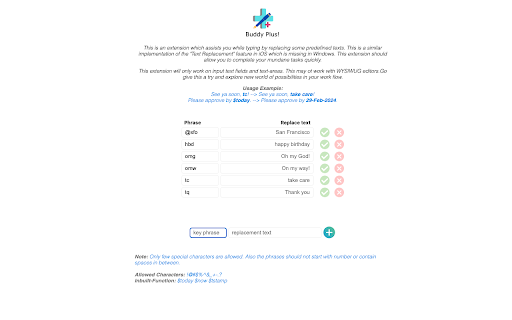 Buddy Plus screenshot 1