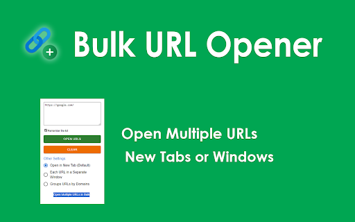 Bulk URL Opener | Open Multiple URLs screenshot 1