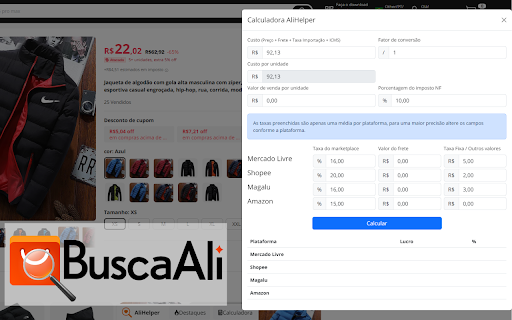 BuscaAli screenshot 1