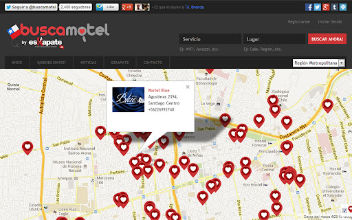 Buscamotel screenshot 1