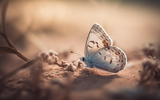 butterfly resting gracefully screenshot 1